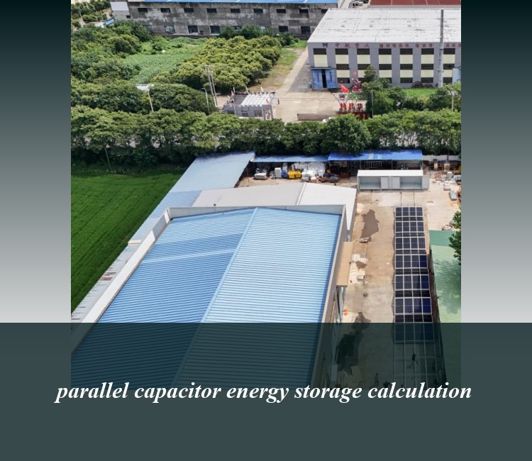 parallel capacitor energy storage calculation