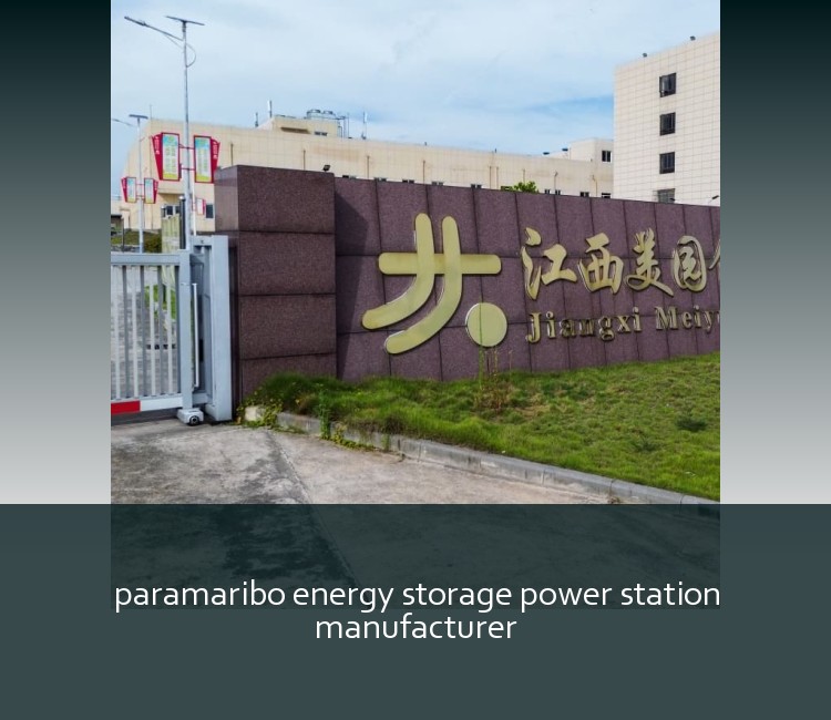 paramaribo energy storage power station manufacturer