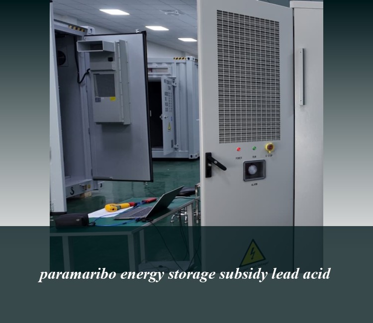 paramaribo energy storage subsidy lead acid