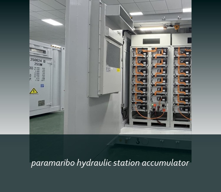 paramaribo hydraulic station accumulator
