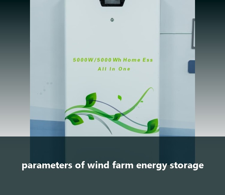 parameters of wind farm energy storage