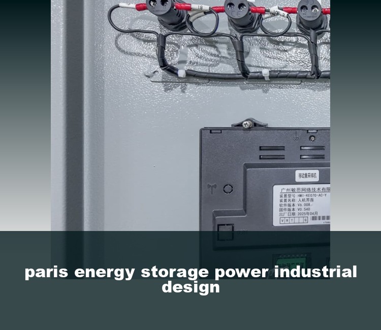 paris energy storage power industrial design
