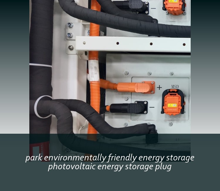park environmentally friendly energy storage photovoltaic energy storage plug