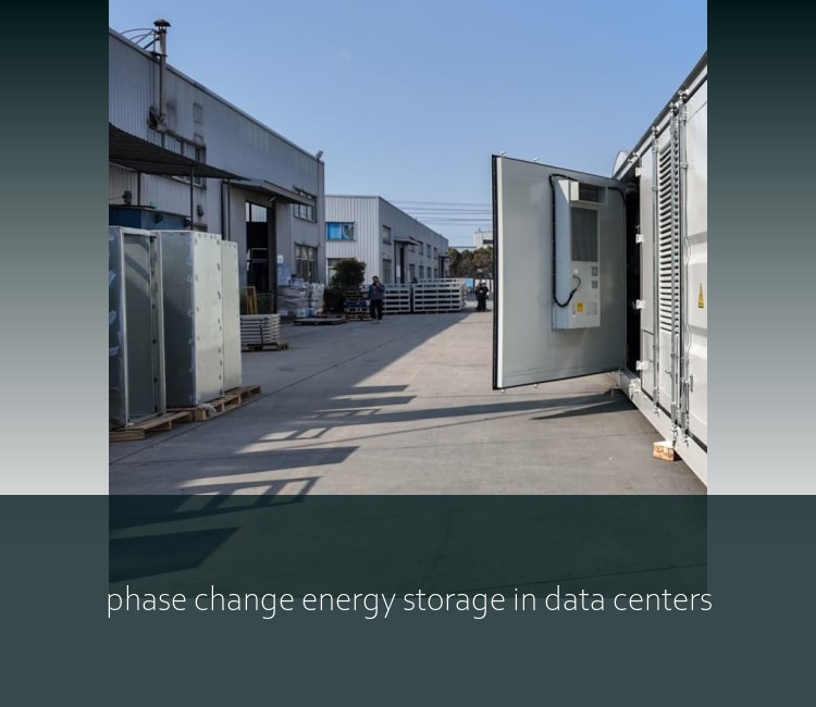 phase change energy storage in data centers