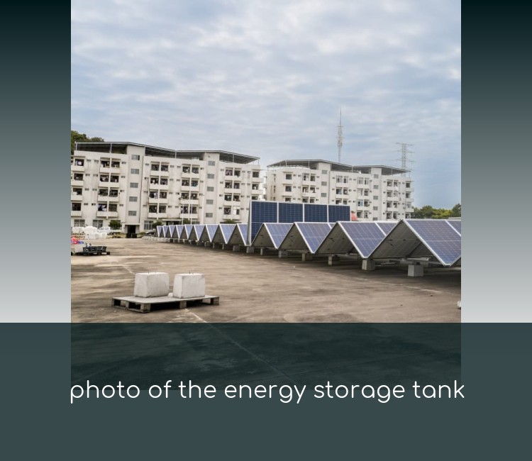 photo of the energy storage tank