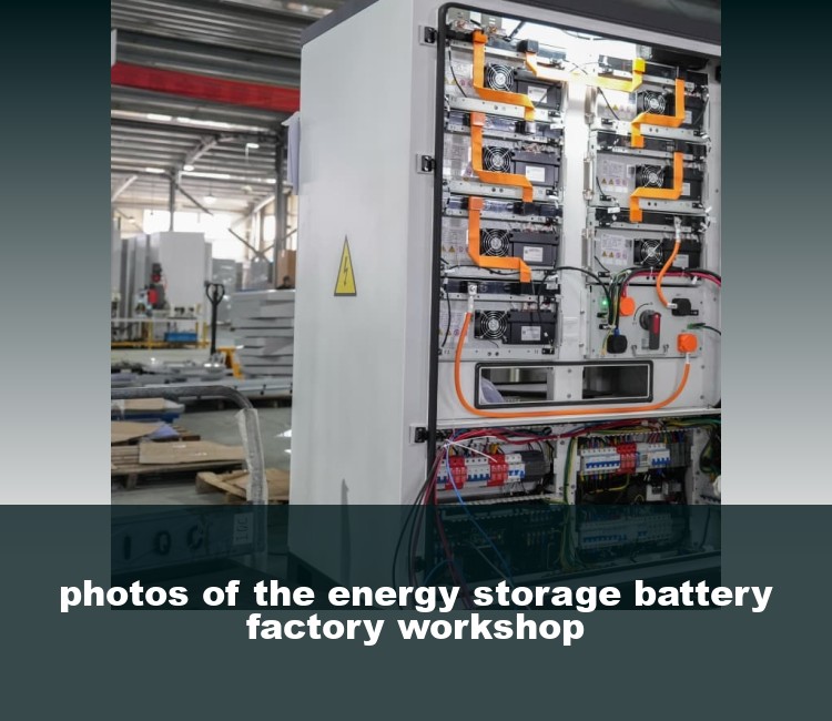 photos of the energy storage battery factory workshop