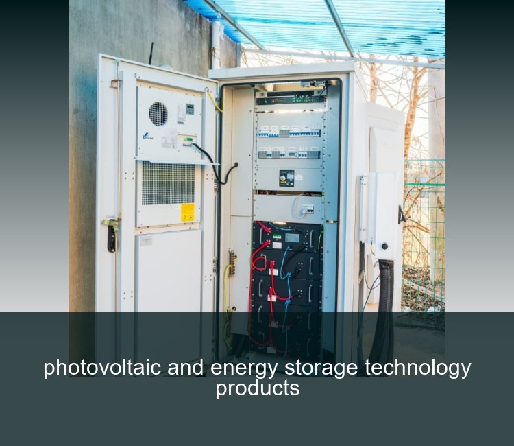 photovoltaic and energy storage technology products