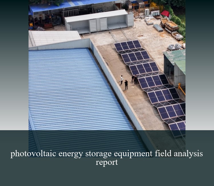 photovoltaic energy storage equipment field analysis report