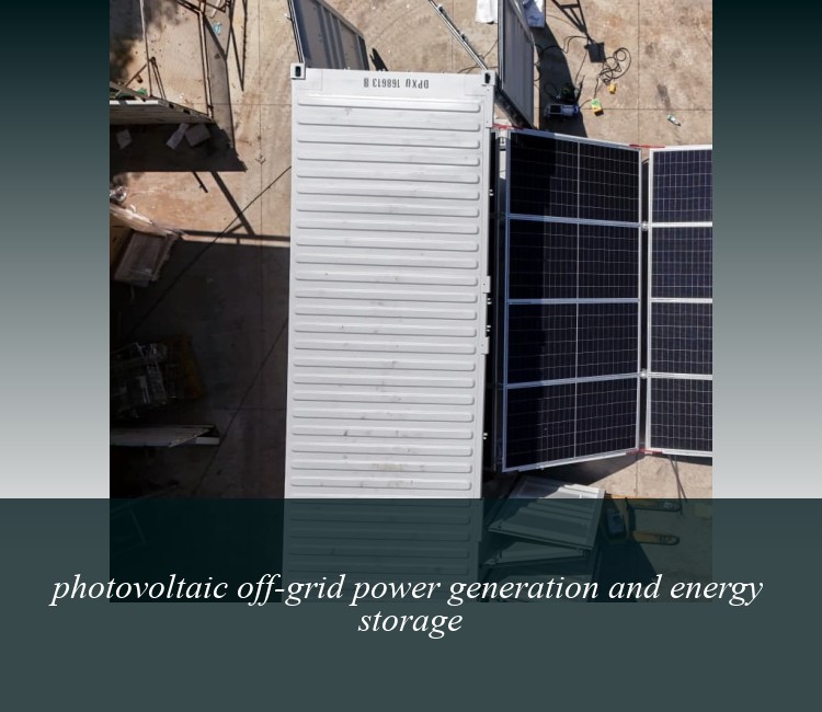 photovoltaic off-grid power generation and energy storage