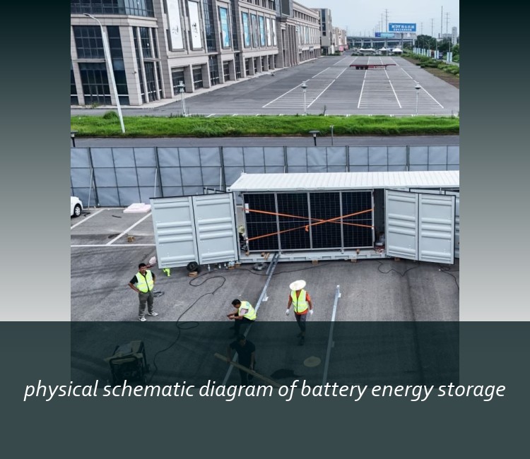 physical schematic diagram of battery energy storage