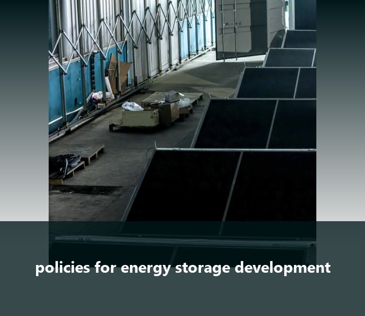 policies for energy storage development