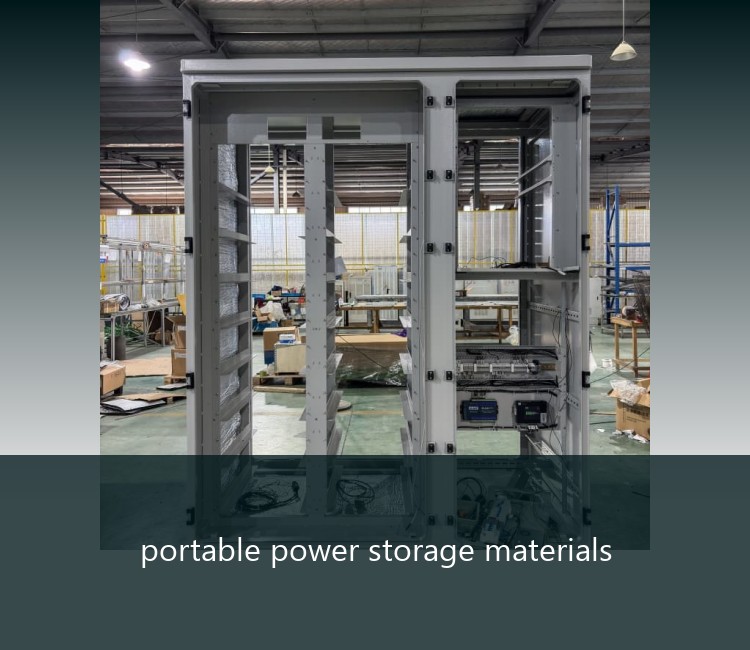 portable power storage materials