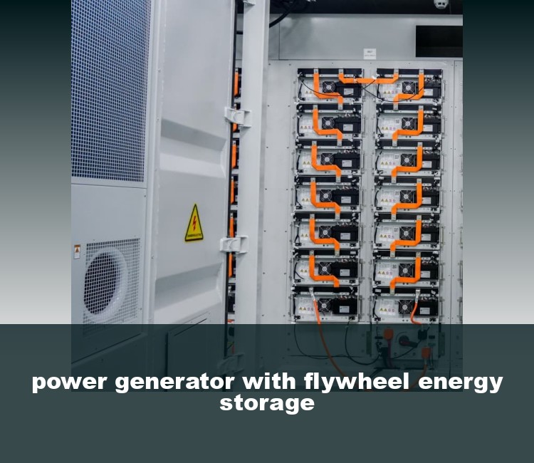 power generator with flywheel energy storage