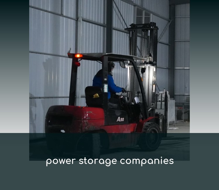 power storage companies