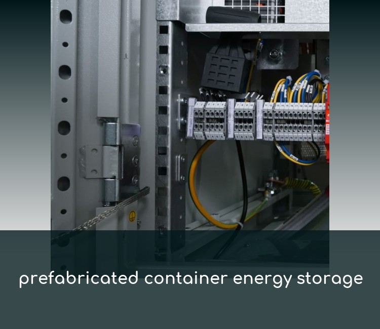 prefabricated container energy storage