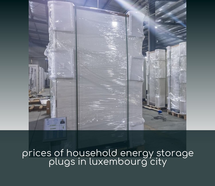 prices of household energy storage plugs in luxembourg city