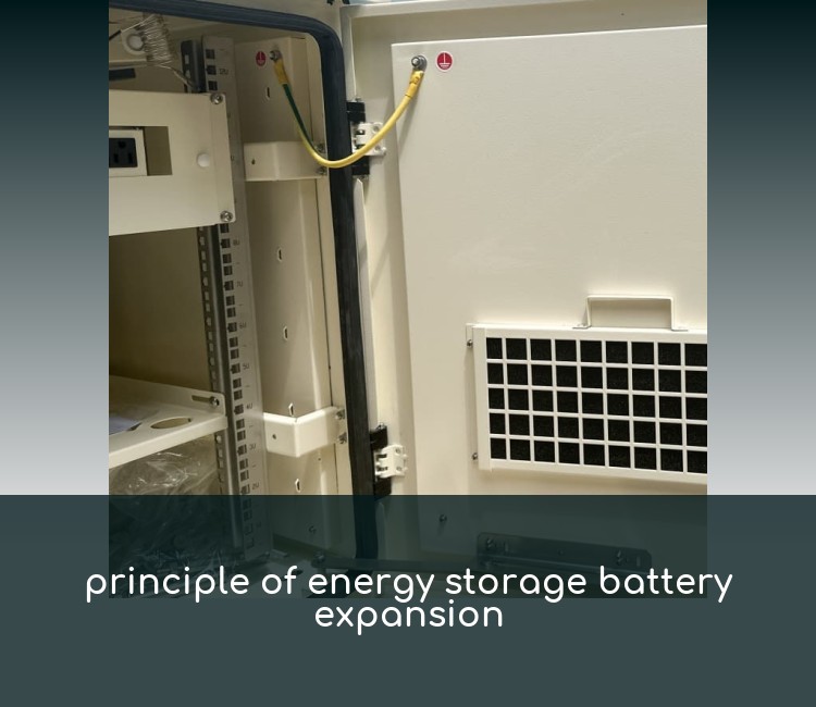 principle of energy storage battery expansion