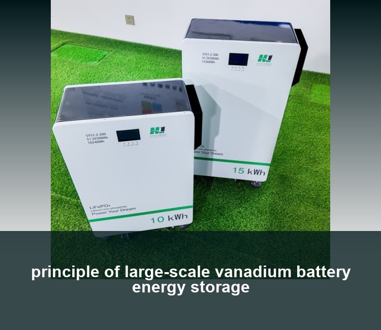 principle of large-scale vanadium battery energy storage