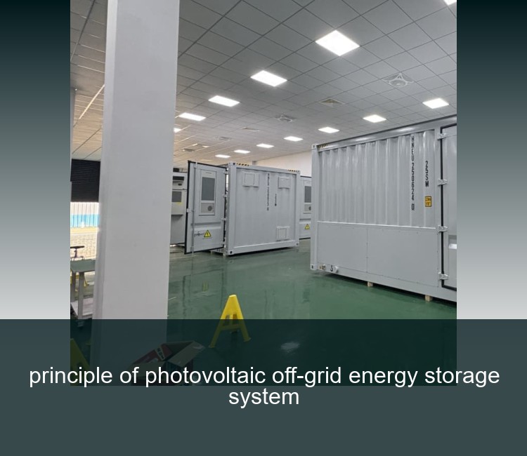 principle of photovoltaic off-grid energy storage system