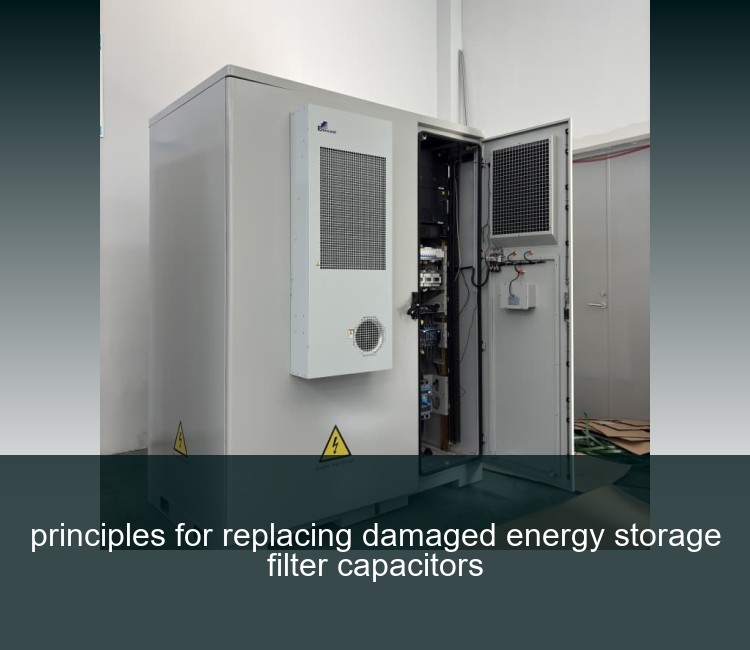 principles for replacing damaged energy storage filter capacitors