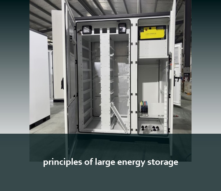 principles of large energy storage