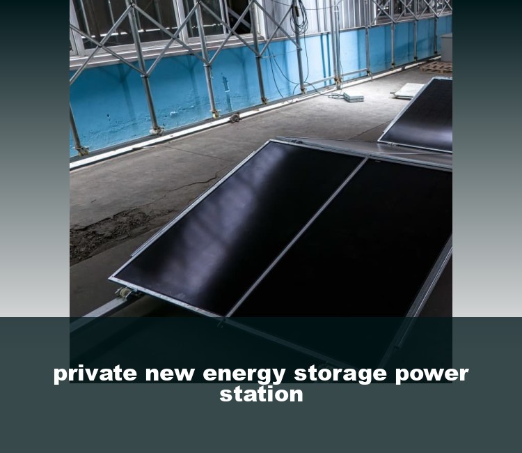private new energy storage power station