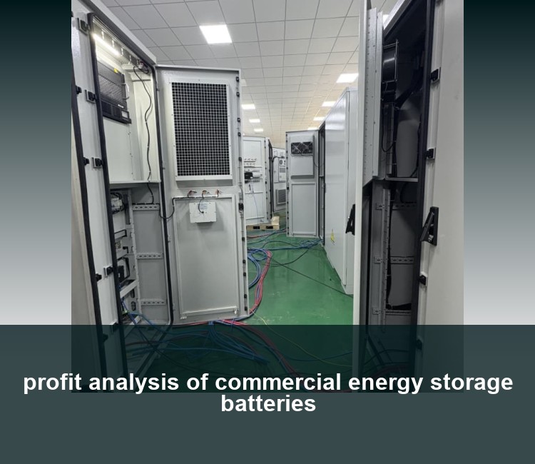 profit analysis of commercial energy storage batteries