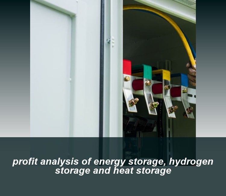 profit analysis of energy storage, hydrogen storage and heat storage