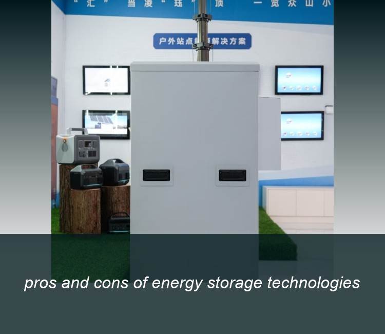 pros and cons of energy storage technologies