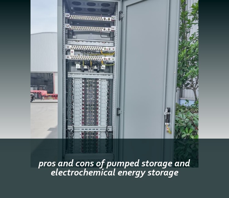 pros and cons of pumped storage and electrochemical energy storage