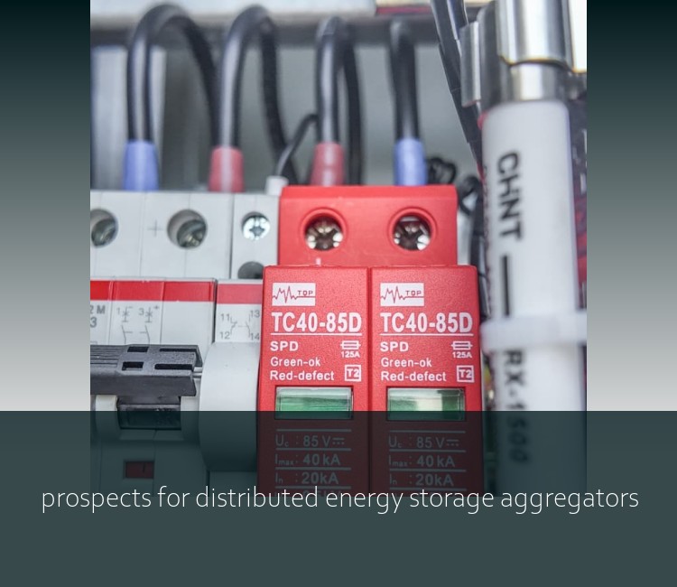prospects for distributed energy storage aggregators