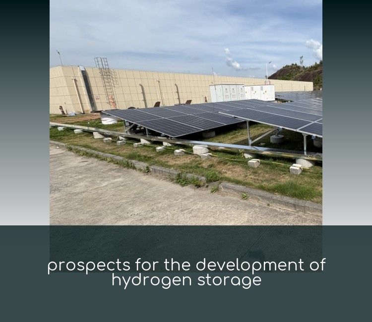 prospects for the development of hydrogen storage