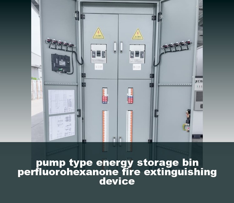 pump type energy storage bin perfluorohexanone fire extinguishing device