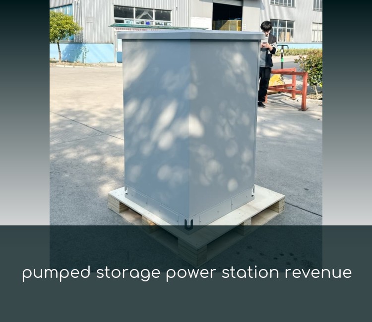 pumped storage power station revenue