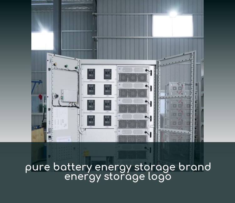 pure battery energy storage brand energy storage logo