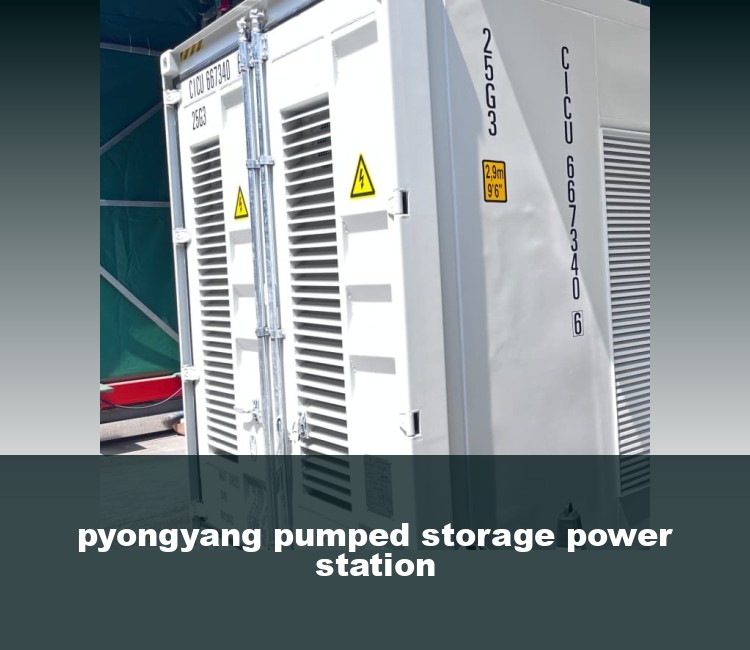 pyongyang pumped storage power station