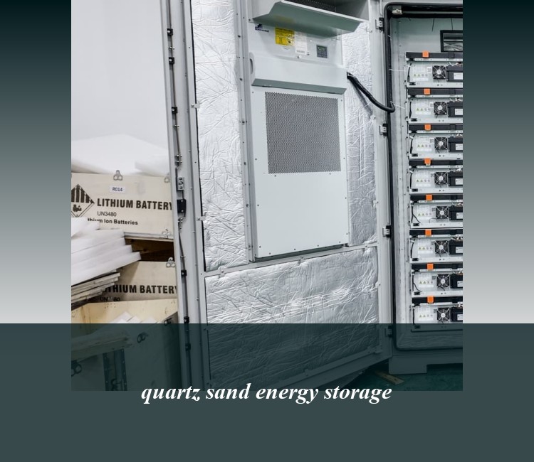 quartz sand energy storage