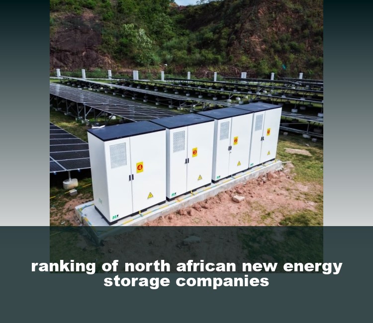 ranking of north african new energy storage companies
