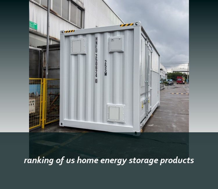 ranking of us home energy storage products