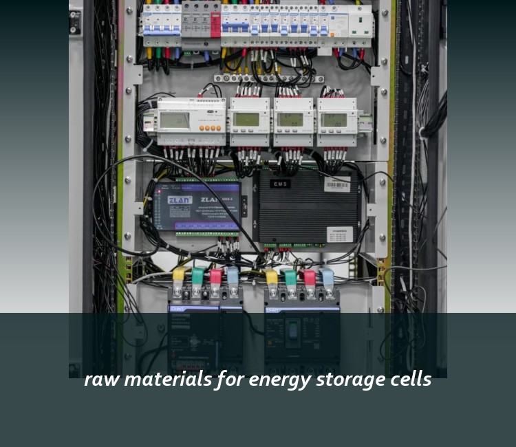 raw materials for energy storage cells