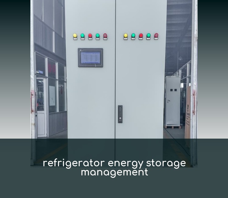 refrigerator energy storage management