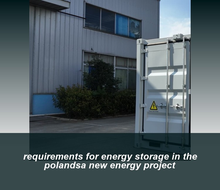 requirements for energy storage in the polandsa new energy project