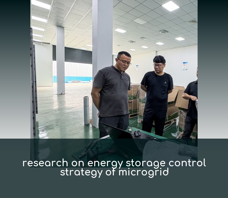 research on energy storage control strategy of microgrid