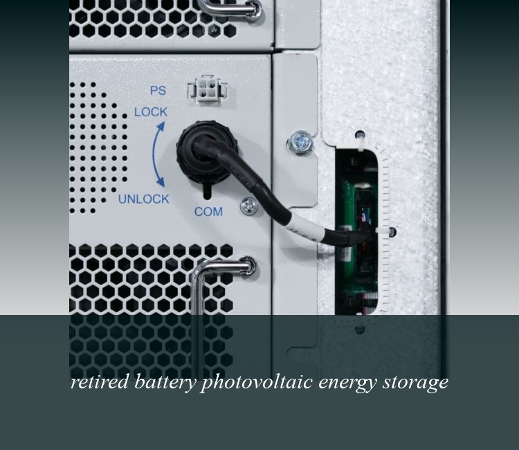 retired battery photovoltaic energy storage