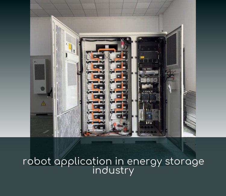 robot application in energy storage industry