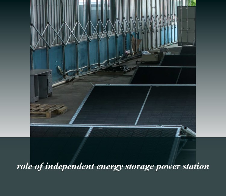 role of independent energy storage power station