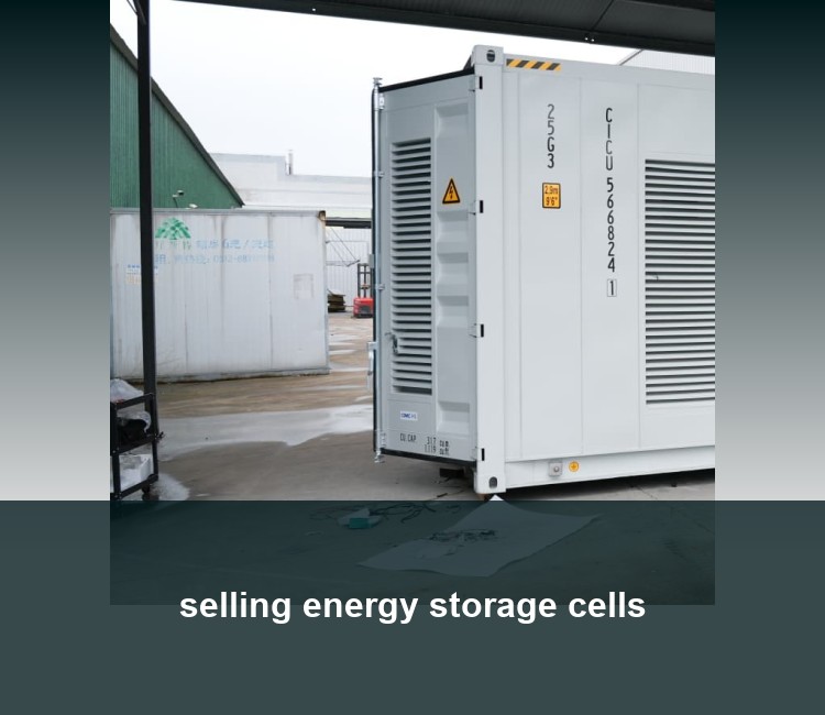 selling energy storage cells