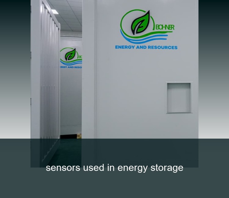 sensors used in energy storage