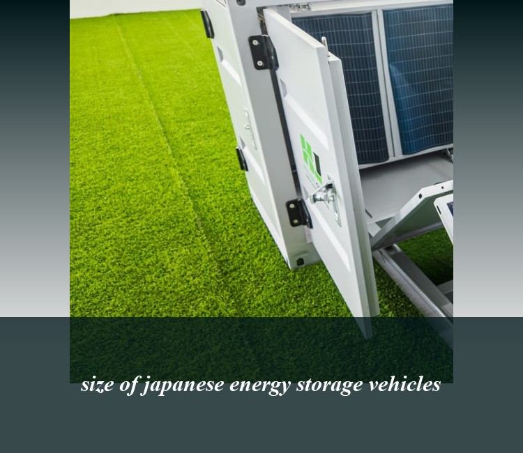 size of japanese energy storage vehicles