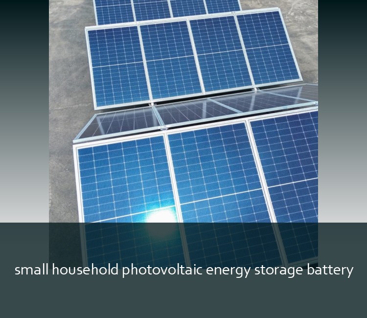 small household photovoltaic energy storage battery